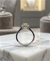 Anello Medea Donna in Oro Diamante Yellow 0.70 Ct AV AOV9 FANCY 0.72 +0.30 - AV AOV9 FANCY 0.72 +0.30